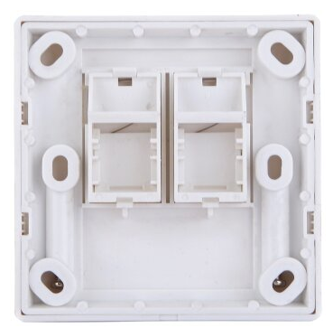 dlink雙口墻上型面板,雙口面板